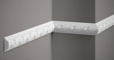 Wand 258 PU  5,7x2,2cm  feste Stuckleiste für Wandgestaltung